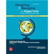 Designing and Managing the Supply Chain [Rental Edition]