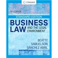 Business Law and the Legal Environment, Standard Edition