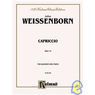 Capriccio, Op. 14: Kalmus Edition