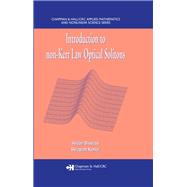 Introduction to non-Kerr Law Optical Solitons