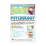 GRE Psychology : The Best Test Preparation for the Graduate Record Examination with REA's TESTware