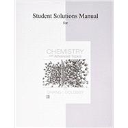 Student Solutions Manual for Chang Chemistry With Advanced Topics