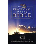 Devotional Daily Bible-KJV : Read Through the Complete Bible in One Year