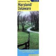American Map Maryland/ Delaware