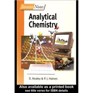 BIOS Instant Notes in Analytical Chemistry