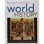 Bundle: World History, Volume I: To 1800, Loose-leaf Version, 8th + LMS Integrated for MindTap History, 1 term (6 months) Printed Access Card