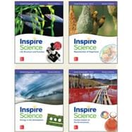 Inspire Science: Integrated G6 Student Edition 4 Unit Bundle (Physical Text Only)