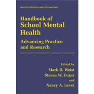 Handbook of School Mental Health Programs