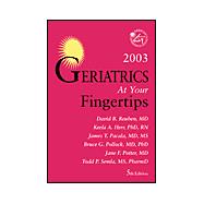 Geriatrics at Your Fingertips, 2003
