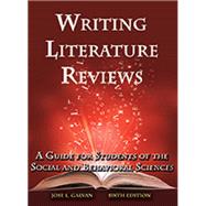 Writing Literature Reviews