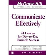 Communicate Effectively