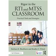 Rigor in the Rti and Mtss Classroom