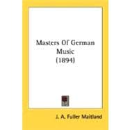 Masters Of German Music
