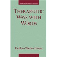 Therapeutic Ways With Words