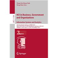 HCI in Business, Government and Organizations. Information Systems and Analytics