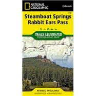 National Geographic Trails Illustrated Topographic Map Steamboat Springs / Rabbit Ears Pass
