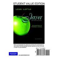 Student Value Edition for Java Software Solutions