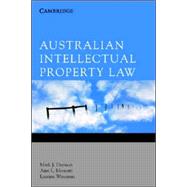 Australian Intellectual Property Law
