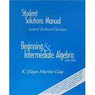 Beginning & Intermed Alg-Stud Sol Man