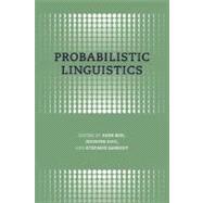 Probabilistic Linguistics