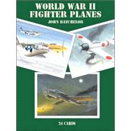 World War II Fighter Planes 24 Cards