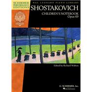 Shostakovich - Children's Notebook, Opus 69 Schirmer Performance Editions Hal Leonard Piano Library