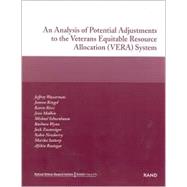 An Analysis of Potential Adjustments to the Veterans Equitable Resource Allocation (VERA) System
