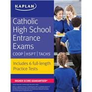 Catholic High School Entrance Exams COOP * HSPT * TACHS