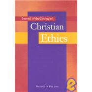 Journal of the Society of Christian Ethics 2002