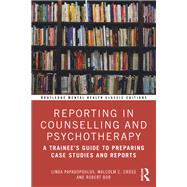 Reporting in Counselling and Psychotherapy