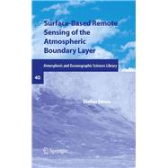 Surface-Based Remote Sensing of the Atmospheric Boundary Layer