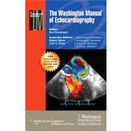 The Washington Manual of Echocardiography,9781451113402