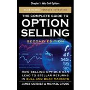 The Complete Guide to Option Selling, Second Edition, Chapter 1 - Why Sell Options