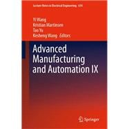 Advanced Manufacturing and Automation
