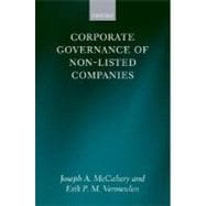 Corporate Governance Of Non-Listed Companies