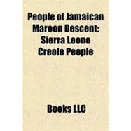 People of Jamaican Maroon Descent