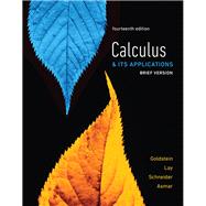 Calculus & Its Applications, Brief Version