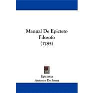 Manual De Epicteto Filosofo