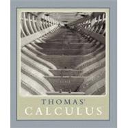 Thomas' Calculus (Single Variable, chs 1-11) paperback Version