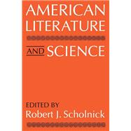 American Literature and Science book cover, ISBN 9780813193410