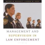Management And Supervision in Law Enforcement