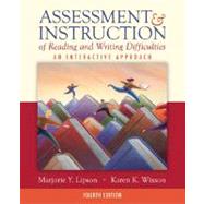 Assessment and Instruction of Reading and Writing Difficulties : An Interactive Approach