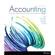 Accounting: Business Reporting for Decision Making (Interactive)
