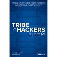 Tribe of Hackers Blue Team Tribal Knowledge from the Best in Defensive Cybersecurity