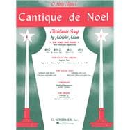 Cantique de Noel (O Holy Night) Medium High Voice (D-Flat) and Piano