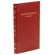 Large Print New Testament with Psalms  King James Version