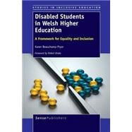 Disabled Students in Welsh Higher Education