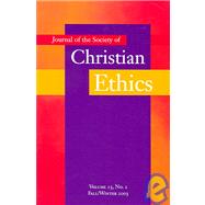 Journal of the Society of Christian Ethics