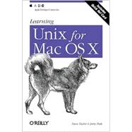 Learning Unix for the Mac OS X