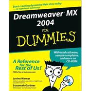 Dreamweaver MX 2004 for Dummies